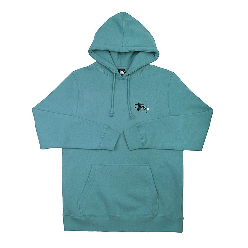Мужская толстовка Stussy Basic Logo Hoody (1923635-steel)  - цена, описание, фото 1